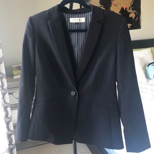 Dark navy blue black Tahari Blazer BRAND NEW!